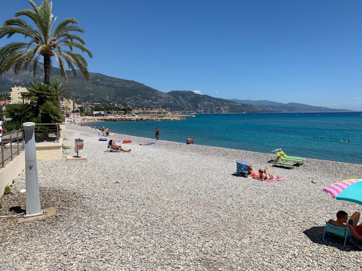 Chaleureux Studio, 200M De La Plage, Parking, Wifi Roquebrune-Cap-Martin Eksteriør bilde