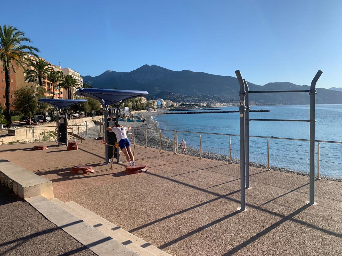 Chaleureux Studio, 200M De La Plage, Parking, Wifi Roquebrune-Cap-Martin Eksteriør bilde